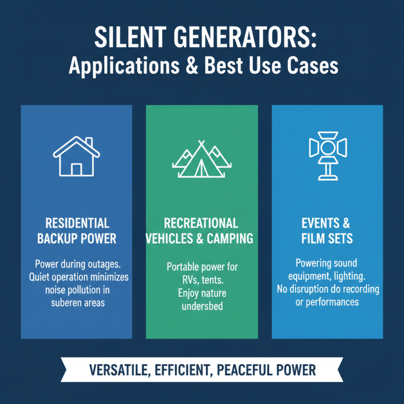 2026 Best Silent Generator Set Options for Quiet Power Solutions?