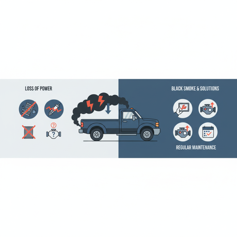 Why is My Truck Losing Power and Blowing Black Smoke?