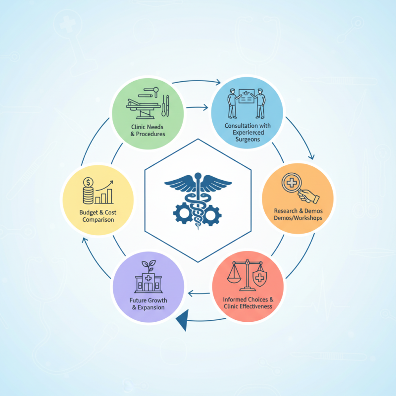 How to choose the best surgical equipment for your new clinic?