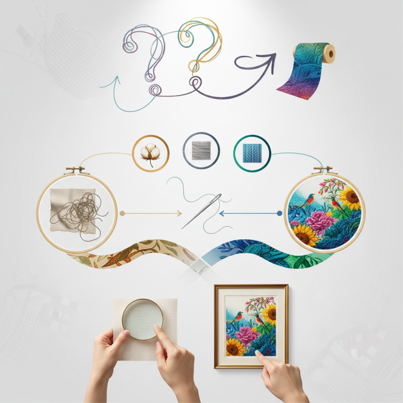 Why Choose the Right Embroidery Fabric for Your Projects?