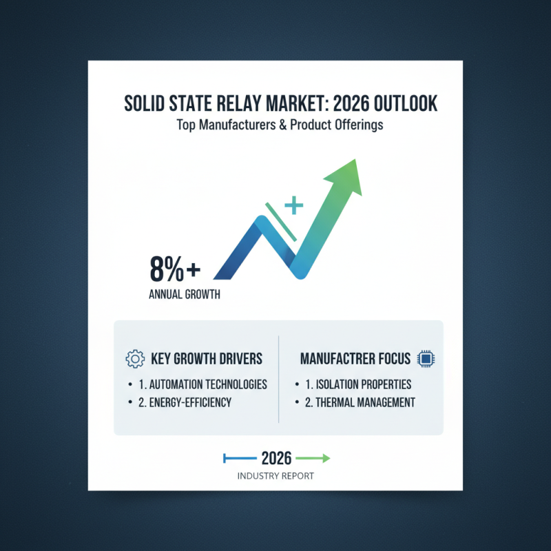 2026 Best Isolated Solid State Relay Options for Your Projects?