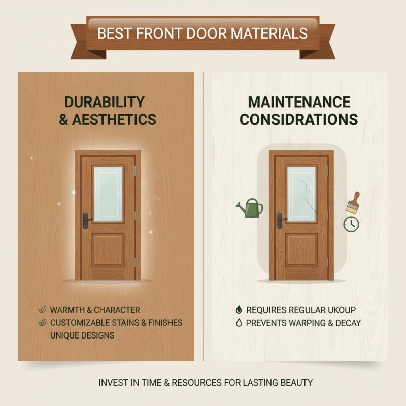 Best Front Doors for Every Home Style and Security Needs?