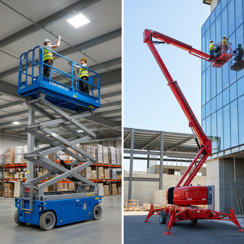 How to Choose Between a Scissor Lift and a Boom Lift?