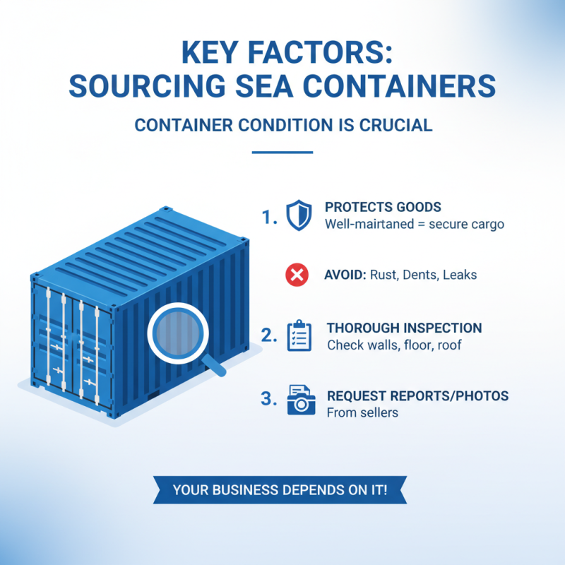 Top 5 Tips for Sourcing Sea Containers Effectively?