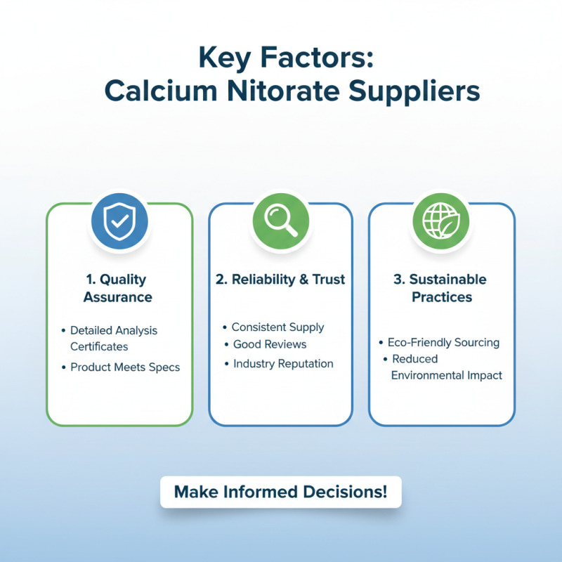 China Best Calcium Nitrate Fertilizer Suppliers You Can Trust?