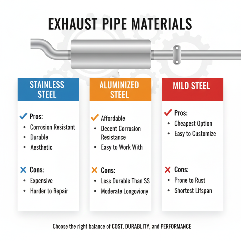 How to Choose the Right Exhaust Pipes for Your Vehicle?