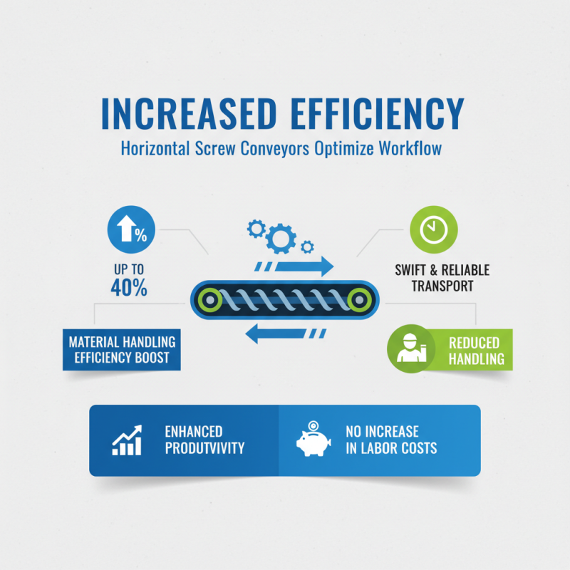 What are the Benefits of Using Horizontal Screw Conveyors?