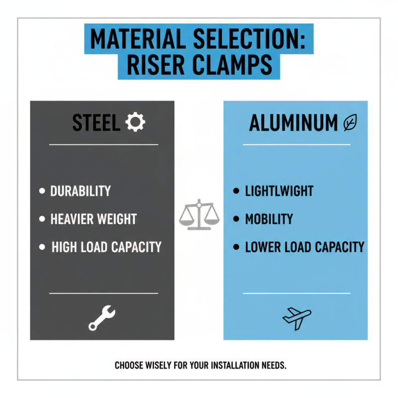 2026 How to Choose the Best Riser Clamp for Your Needs?