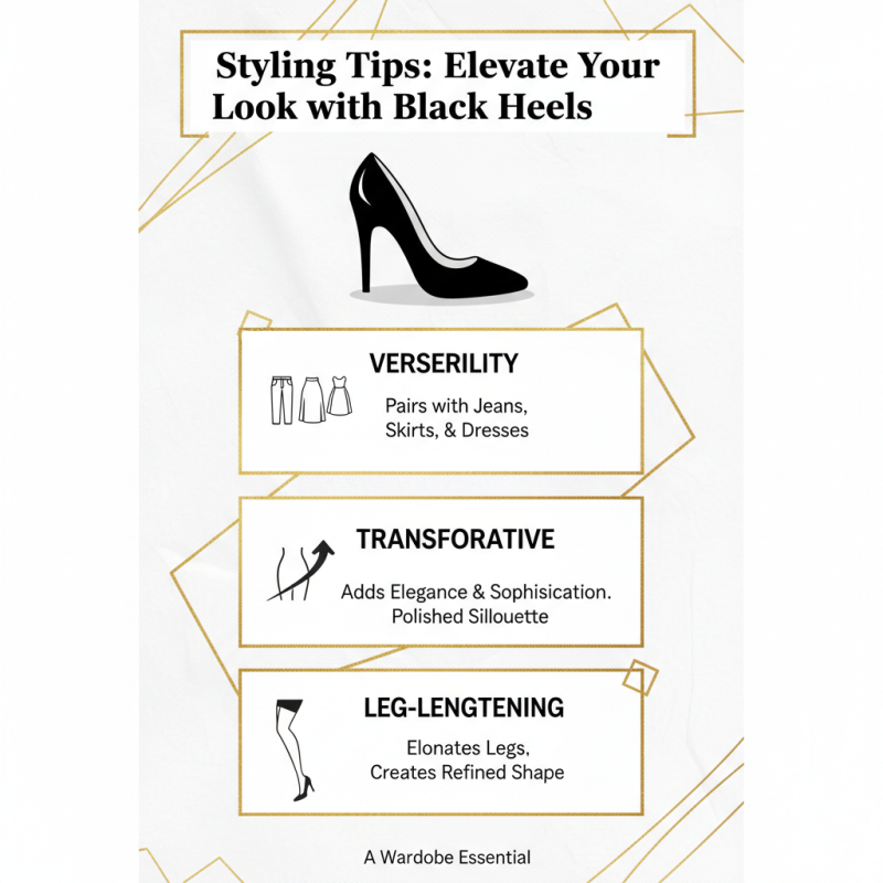 Why Black Heels Are a Must Have for Every Lady's Wardrobe?