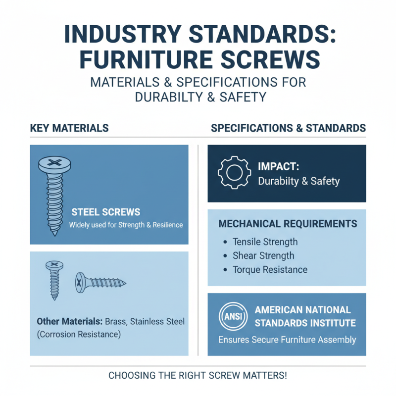 Why is Choosing the Right Furniture Screw Crucial for Furniture?