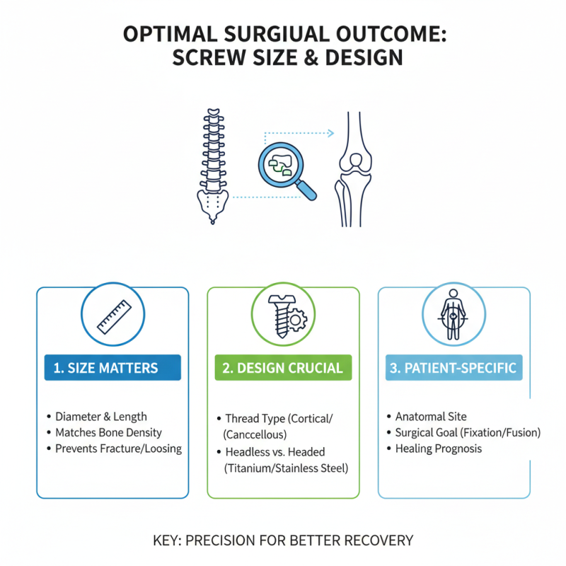 How to Choose the Right Medical Screws for Surgical Procedures?