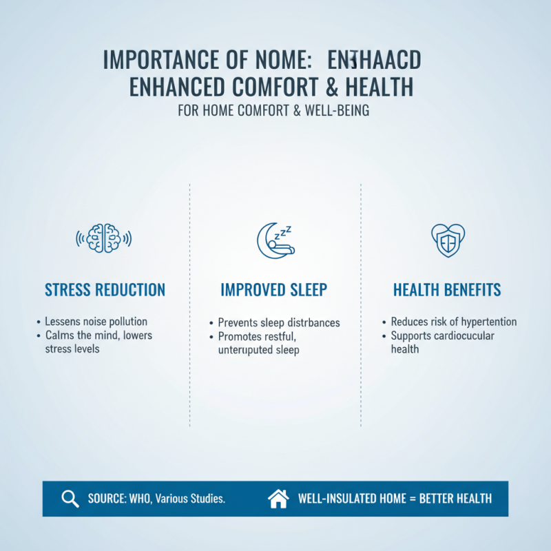 Why is Noise Insulation Critical for Your Home Comfort?
