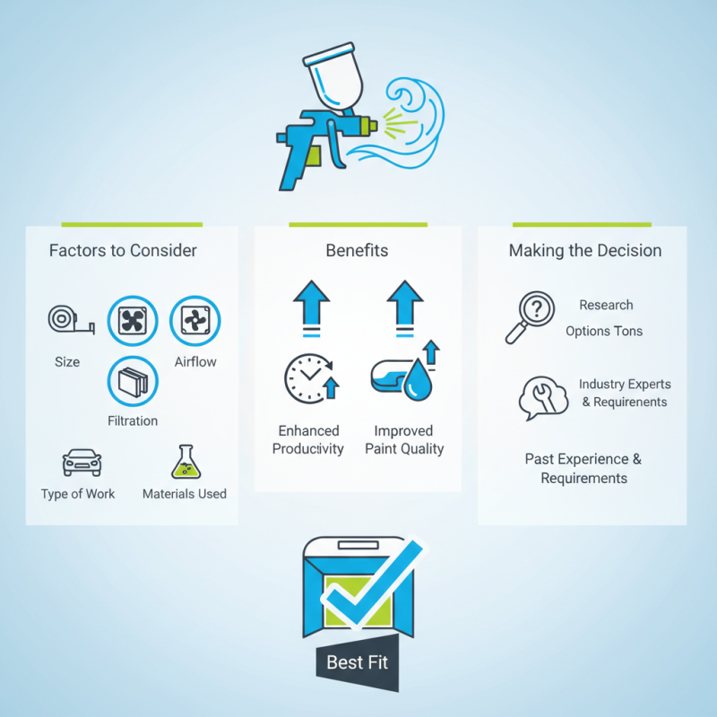 How to Choose the Best Paintline Spray Booth for Your Needs?