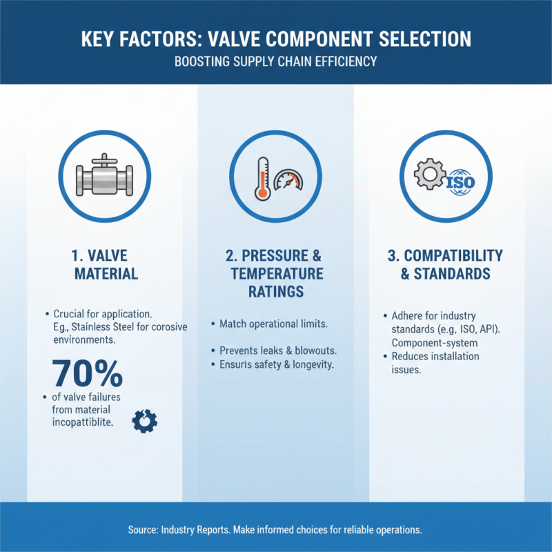 Top Tips for Choosing the Best Valves Components for Your Supply Needs