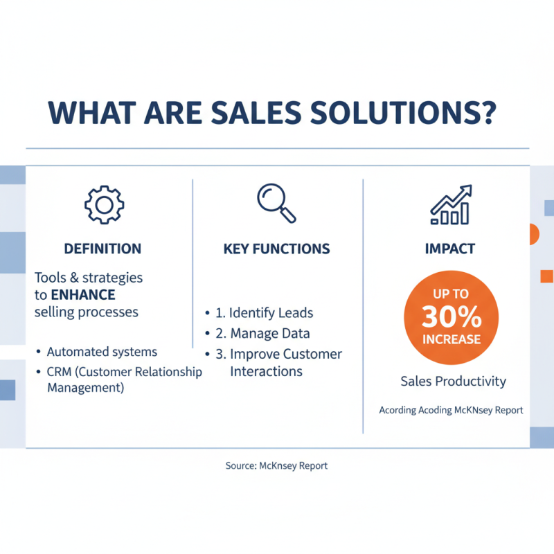 What is Sale Solutions and How Can They Benefit Your Business?