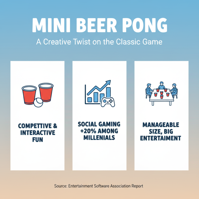 Top 10 Mini Beer Pong Ideas for Your Next Party Fun