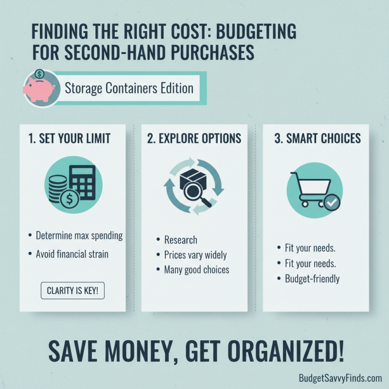 How to Choose the Best Second Hand Storage Containers for Your Needs?