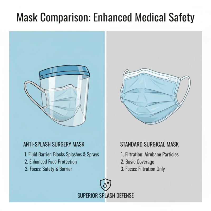 What is an Anti Splash Individual Protective Surgery Mask?