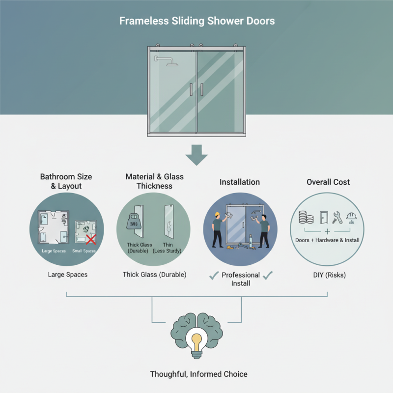 How to Choose Frameless Sliding Shower Doors for Your Bathroom?