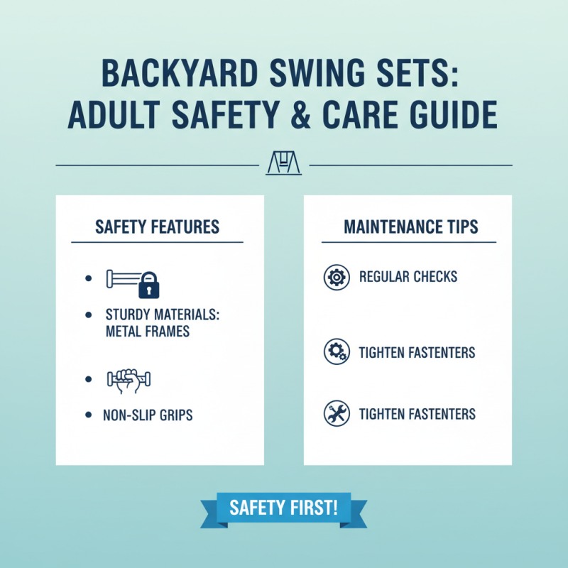 How to Choose the Best Backyard Swing Sets for Adults?