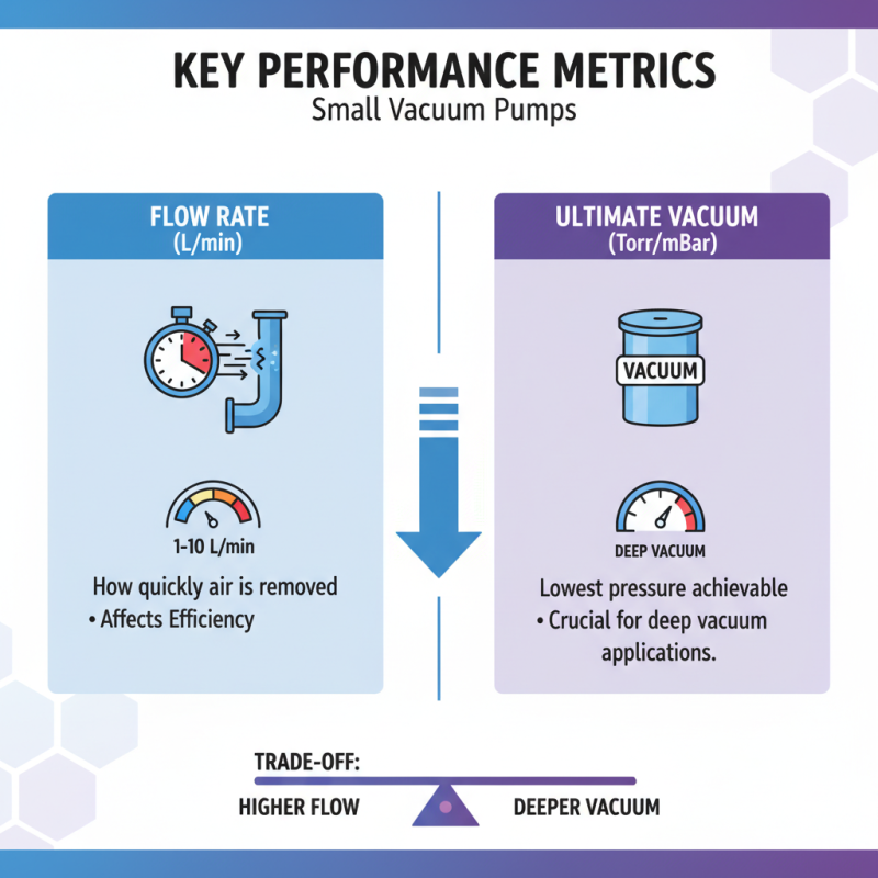 What is a small vacuum pump and how does it work?