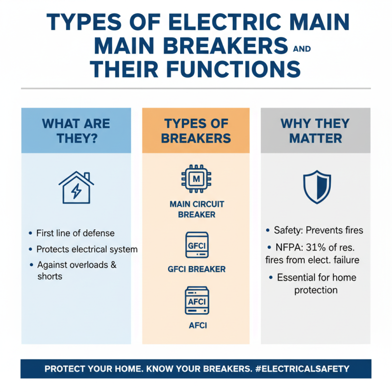 How to Choose the Right Electric Main Breaker for Your Needs?