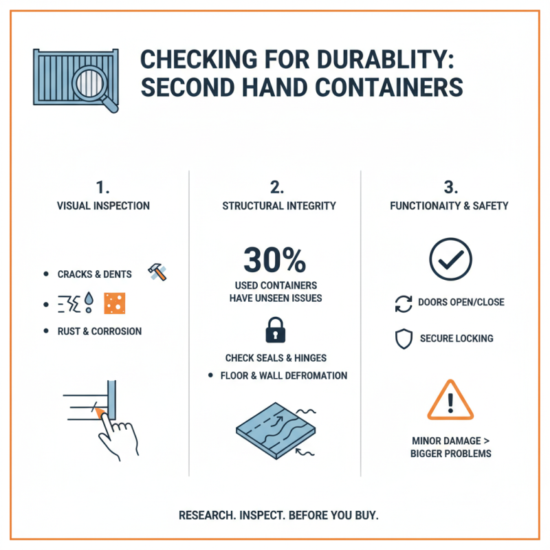 How to Choose the Best Second Hand Storage Containers for Your Needs?