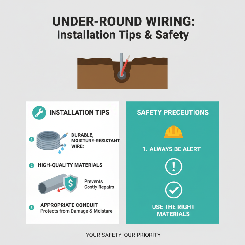 China Best Underground Electrical Wire Options for Your Projects?