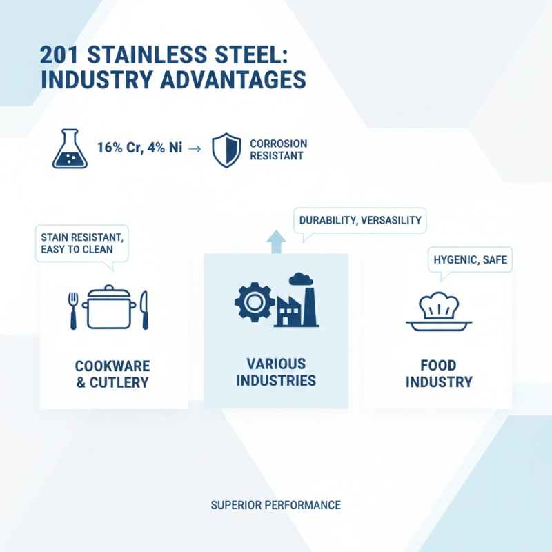 Нержавеющая сталь 201 лучшие характеристики и применение?