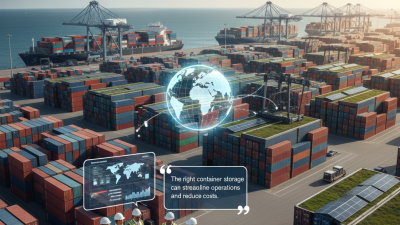 Best Sea Container Storage Solutions for Global Procurement?