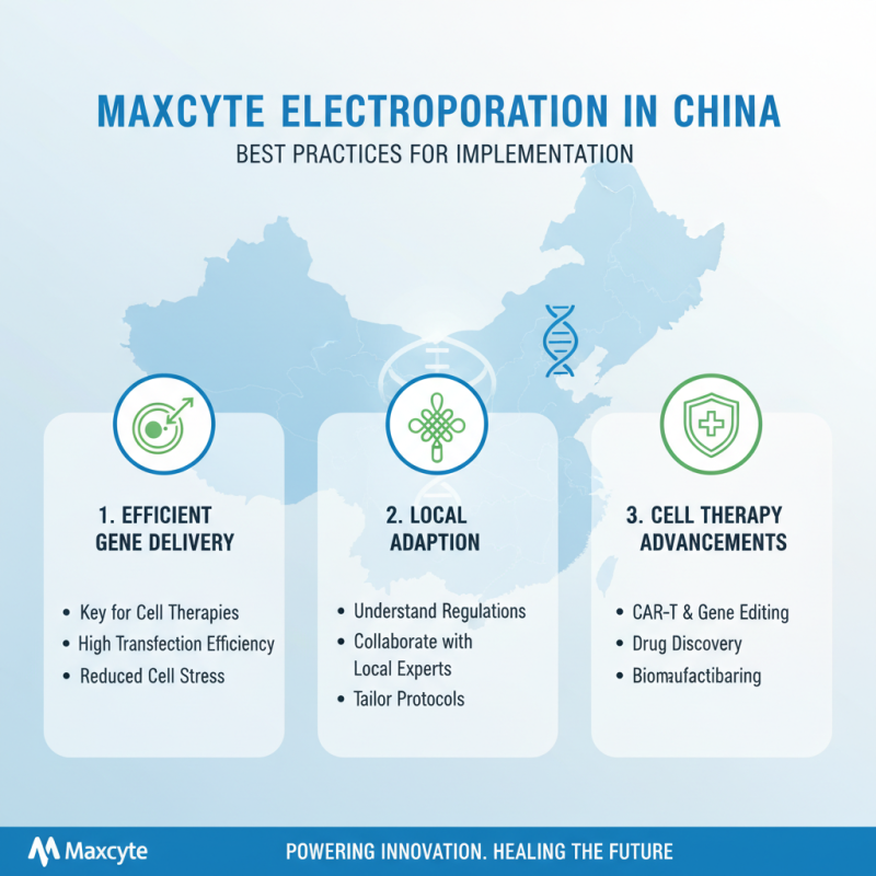 Understanding Maxcyte Electroporation Techniques in China Best Practices?