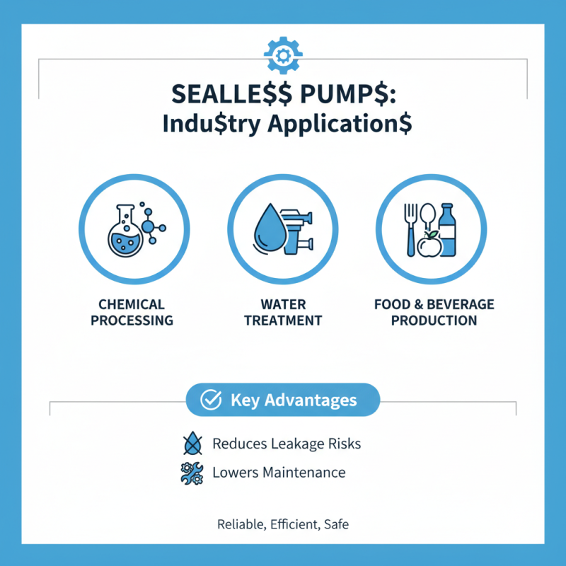 Why Choose Sealless Pumps for Your Applications?