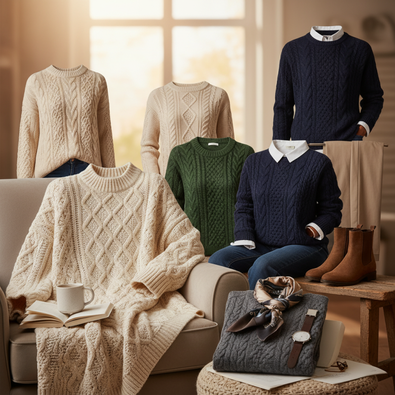 How to Choose the Perfect Cable Knit Pullover Sweater for Every Occasion?