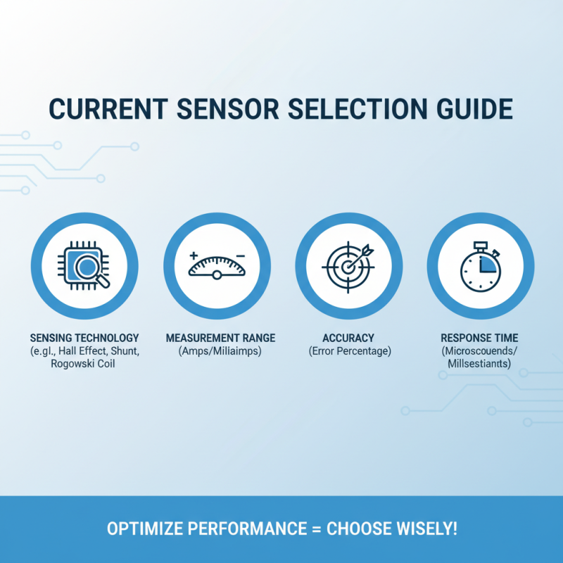 How to Choose the Right Current Sensor for Your Application?