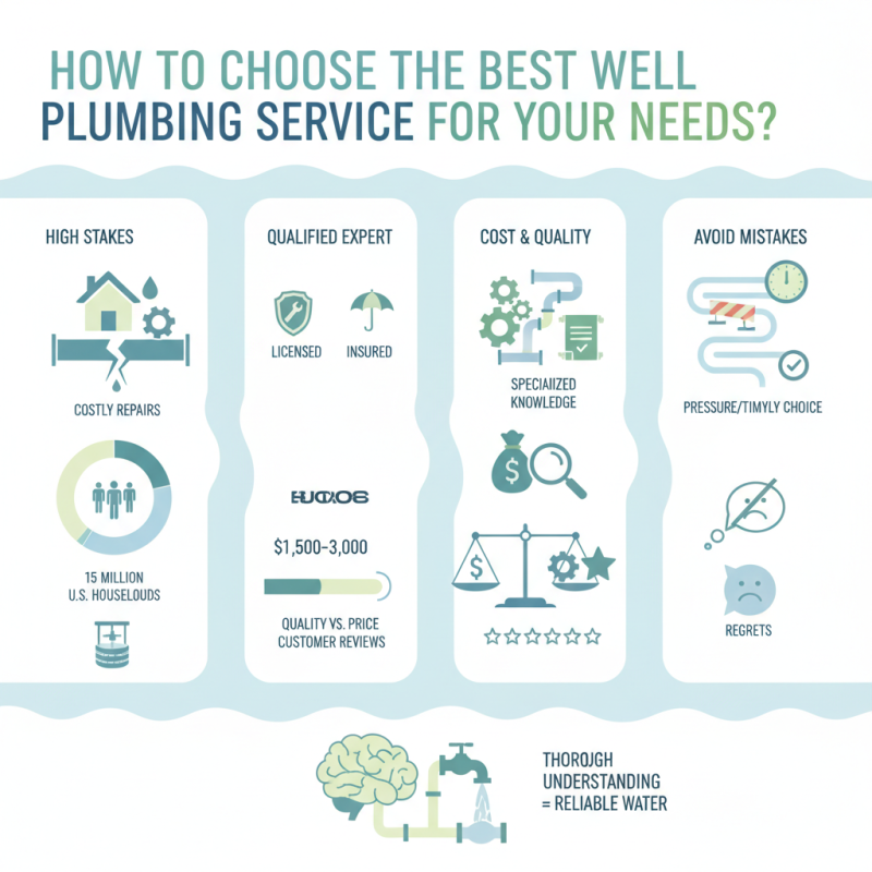 How to Choose the Best Well Plumbing Service for Your Needs?