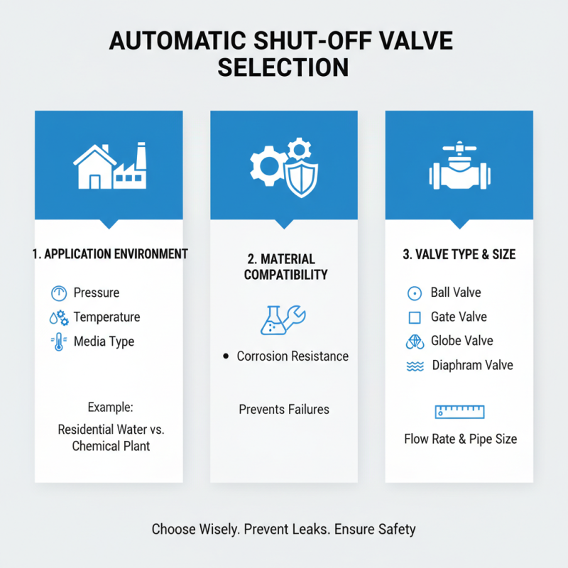 Top Tips for Choosing the Right Automatic Shut Off Valve?