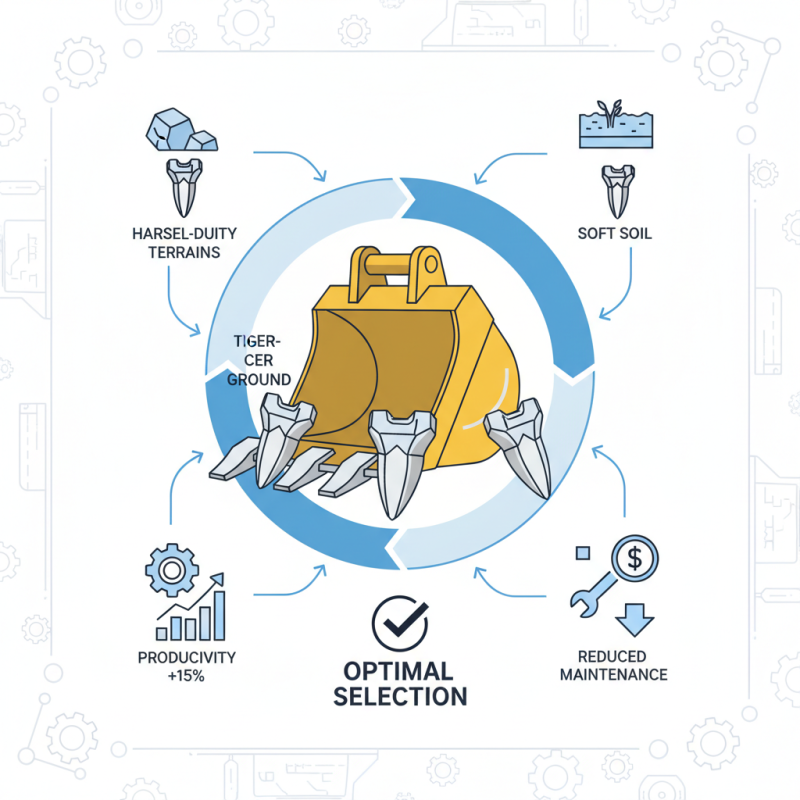 How to Choose the Right Bucket Teeth for Your Excavator?
