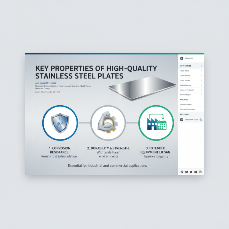 China Top Stainless Steel Plates for Quality and Durability?