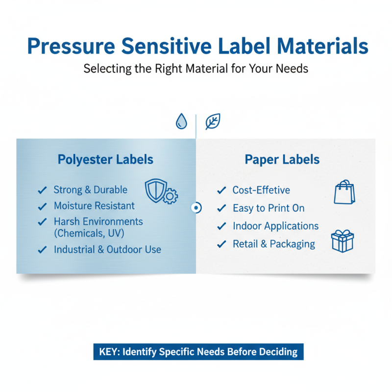 How to Choose the Best Pressure Sensitive Labels for Your Needs?