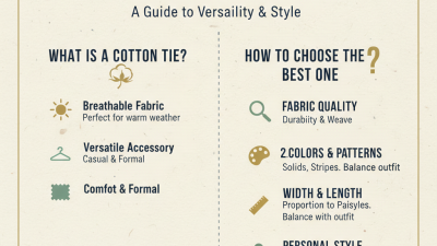 What is a Cotton Tie and How to Choose the Best One?