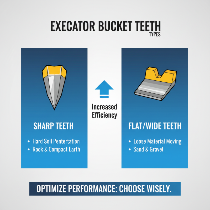 How to Choose the Right Bucket Teeth for Your Excavator?