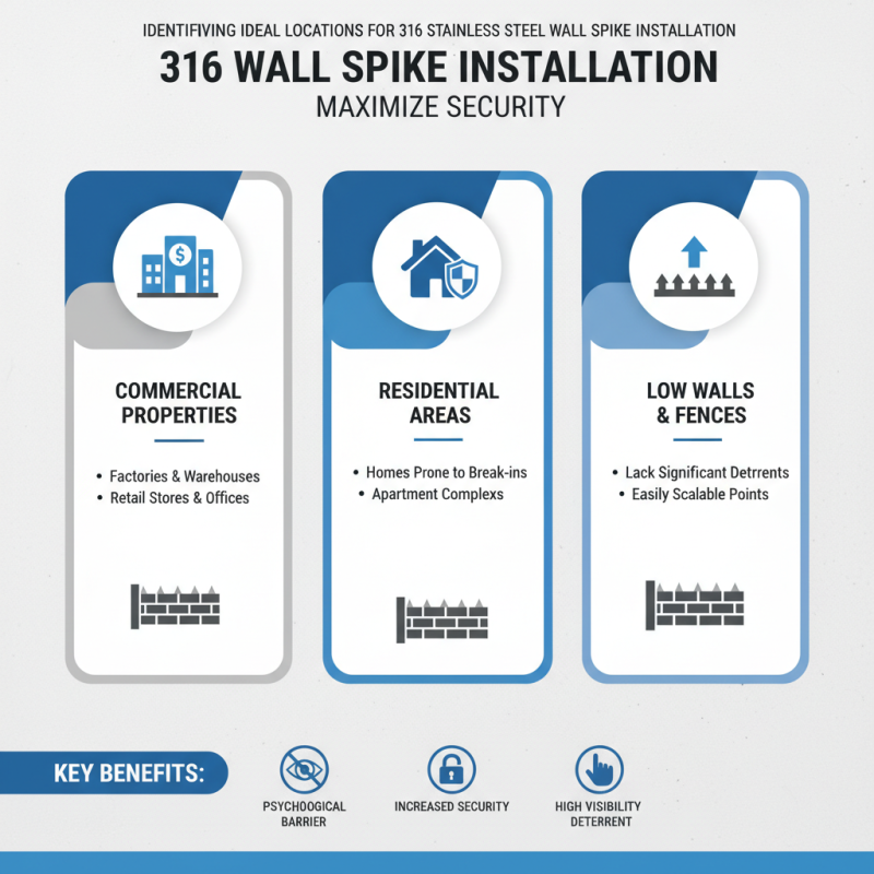 How to Use 316 Wall Spikes for Effective Security Solutions?