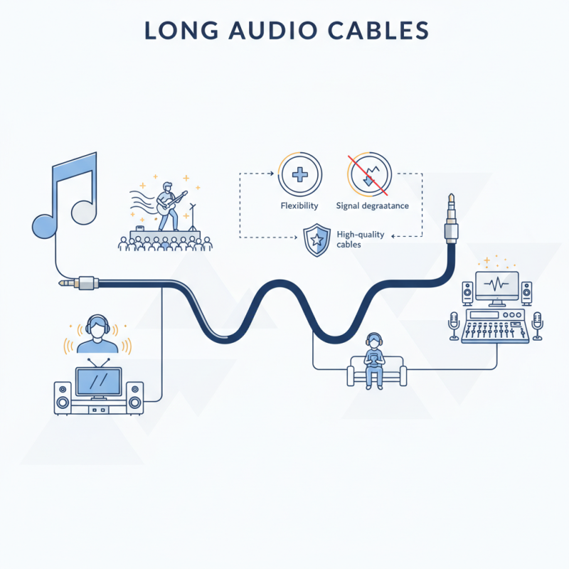 Why You Should Choose a Long Audio Cable for Your Audio Needs?
