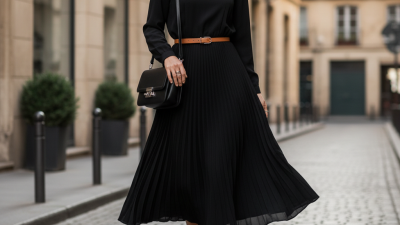 What is a Black Pleated Dress and How to Style It?