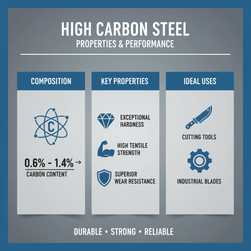 What is High Carbon Steel and Its Applications in Various Industries?
