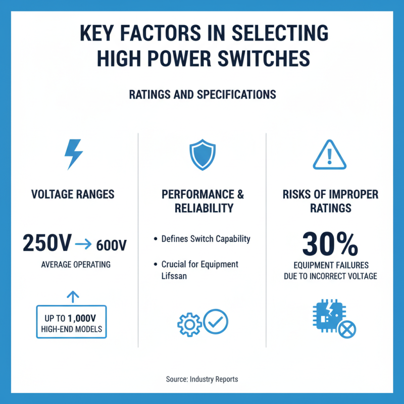 How to Choose the Right High Power Switch for Your Needs?