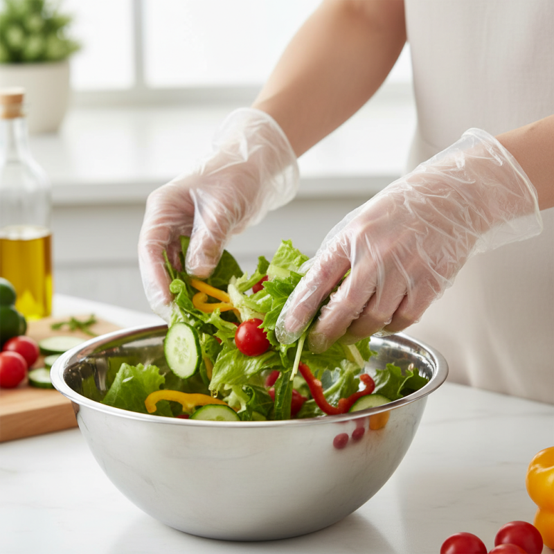 China Best Plastic Food Gloves for Safe Food Handling and Preparation?