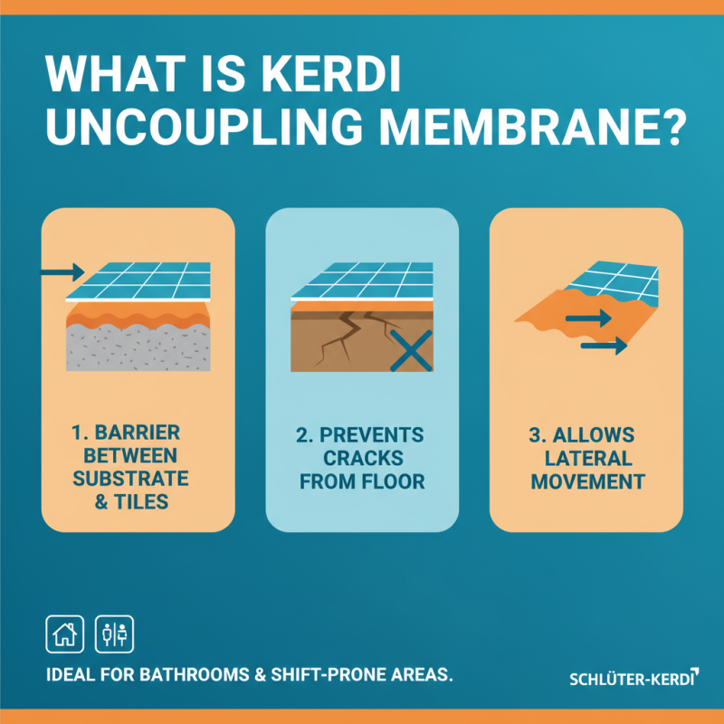 What is Kerdi Uncoupling Membrane and How Does It Work?