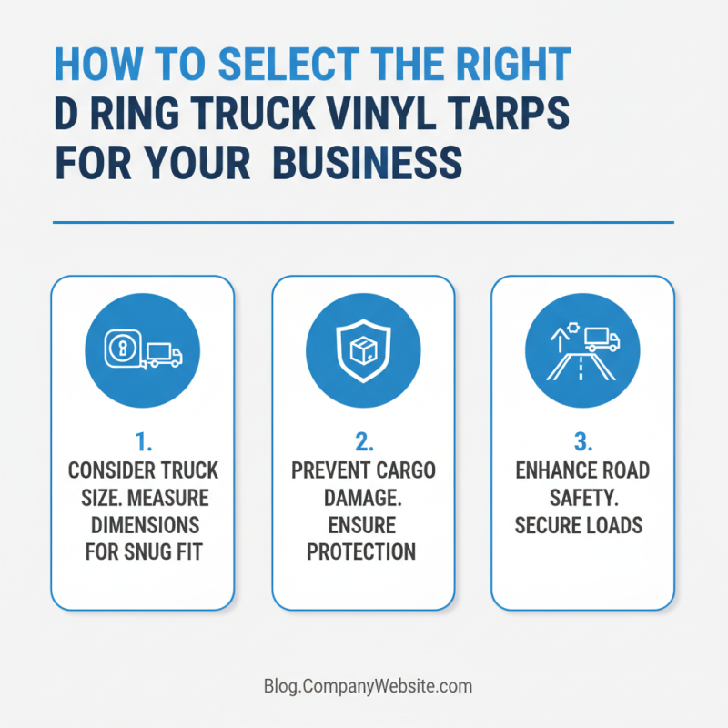 Why Choose D Ring Truck Vinyl Tarps for Your Business Needs?