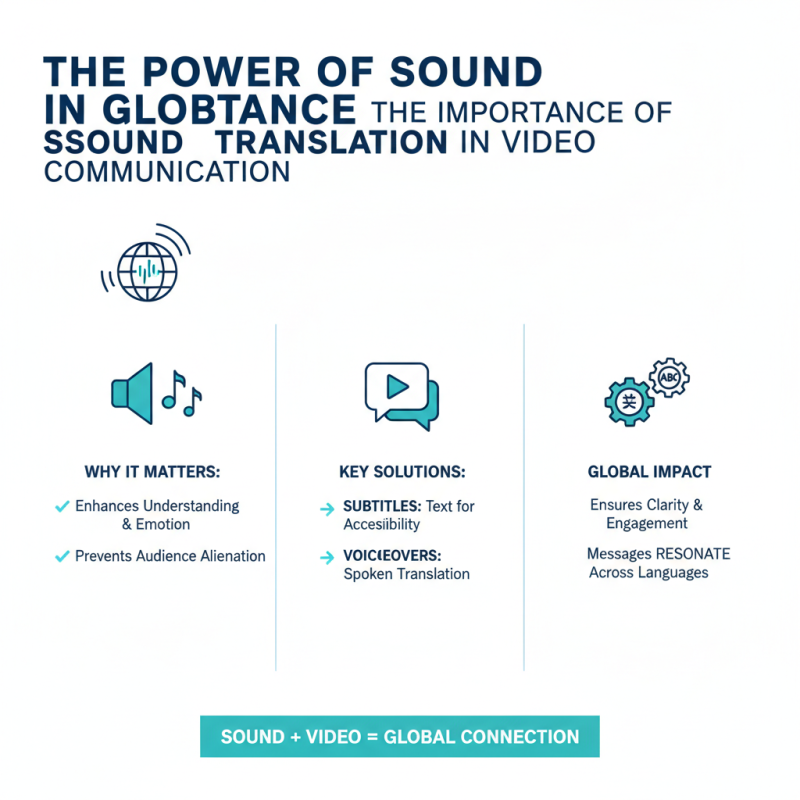 Top Ways to Translate Sound from Video for Effective Communication?